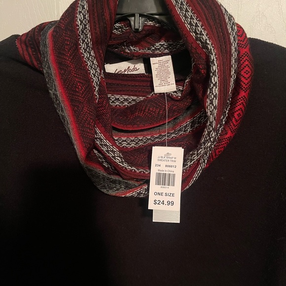 BNWT pullover poncho/shawl - Picture 4 of 4